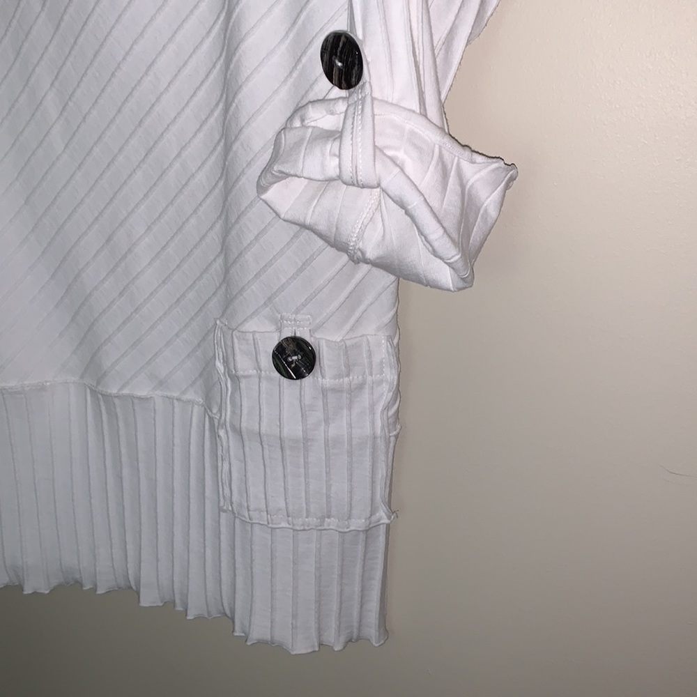 Soft Surroundings white tunic - Picture 3 of 10